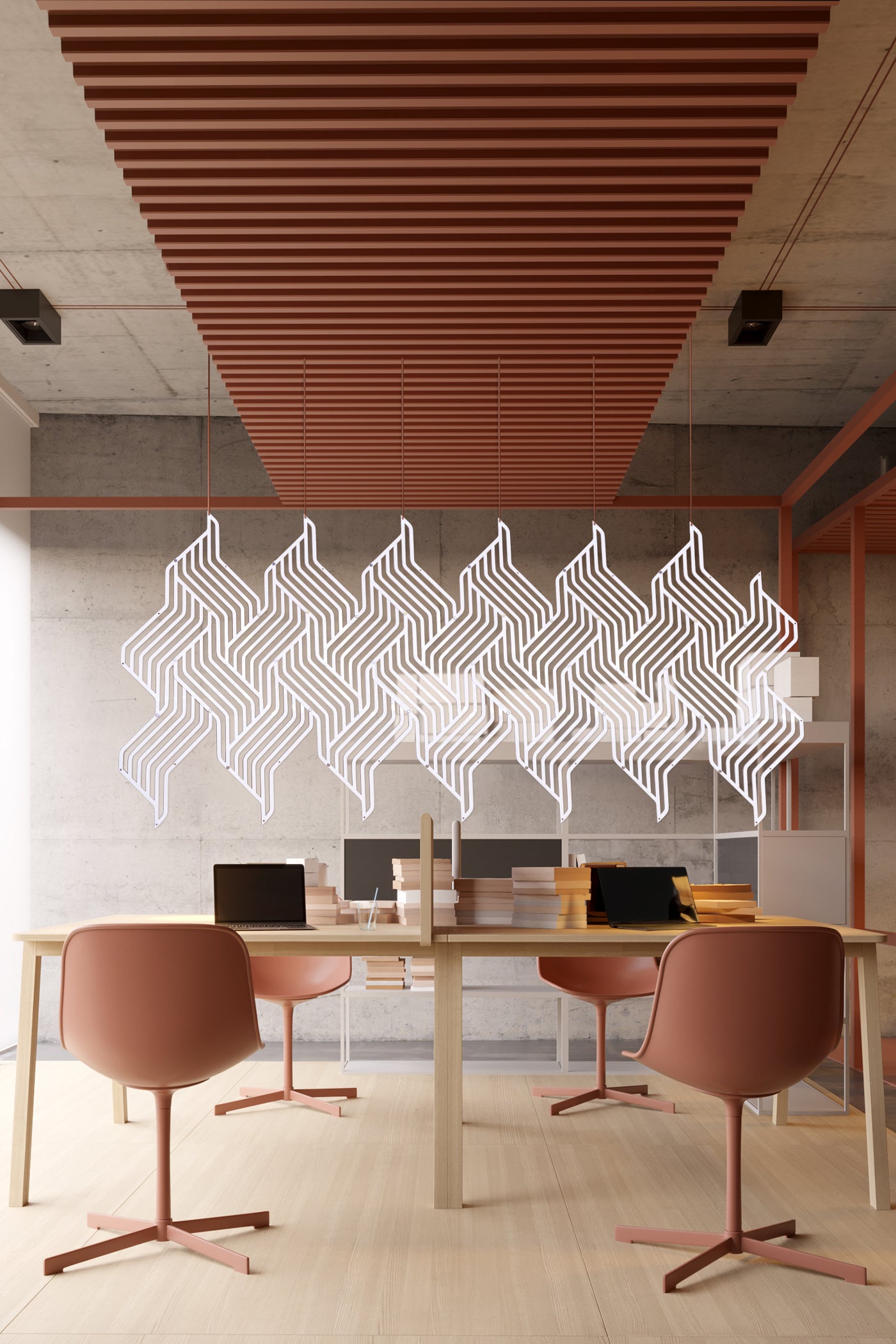 Space Divider Panels - Hanging Room - Geometric - Decorative Panel