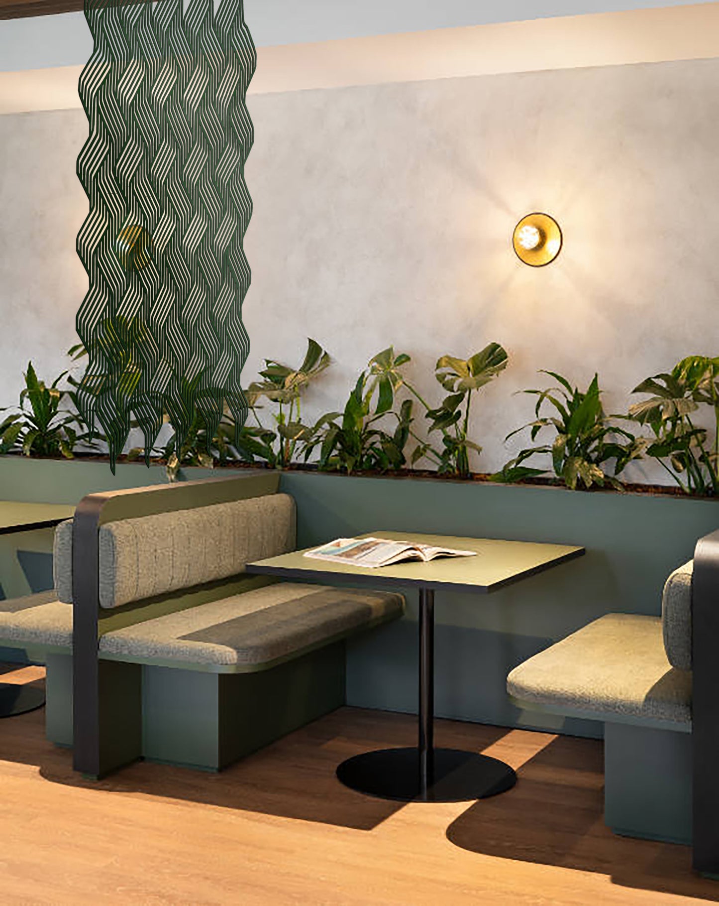 Space Divider Panels - Hanging Room - Geometric - Decorative Panel