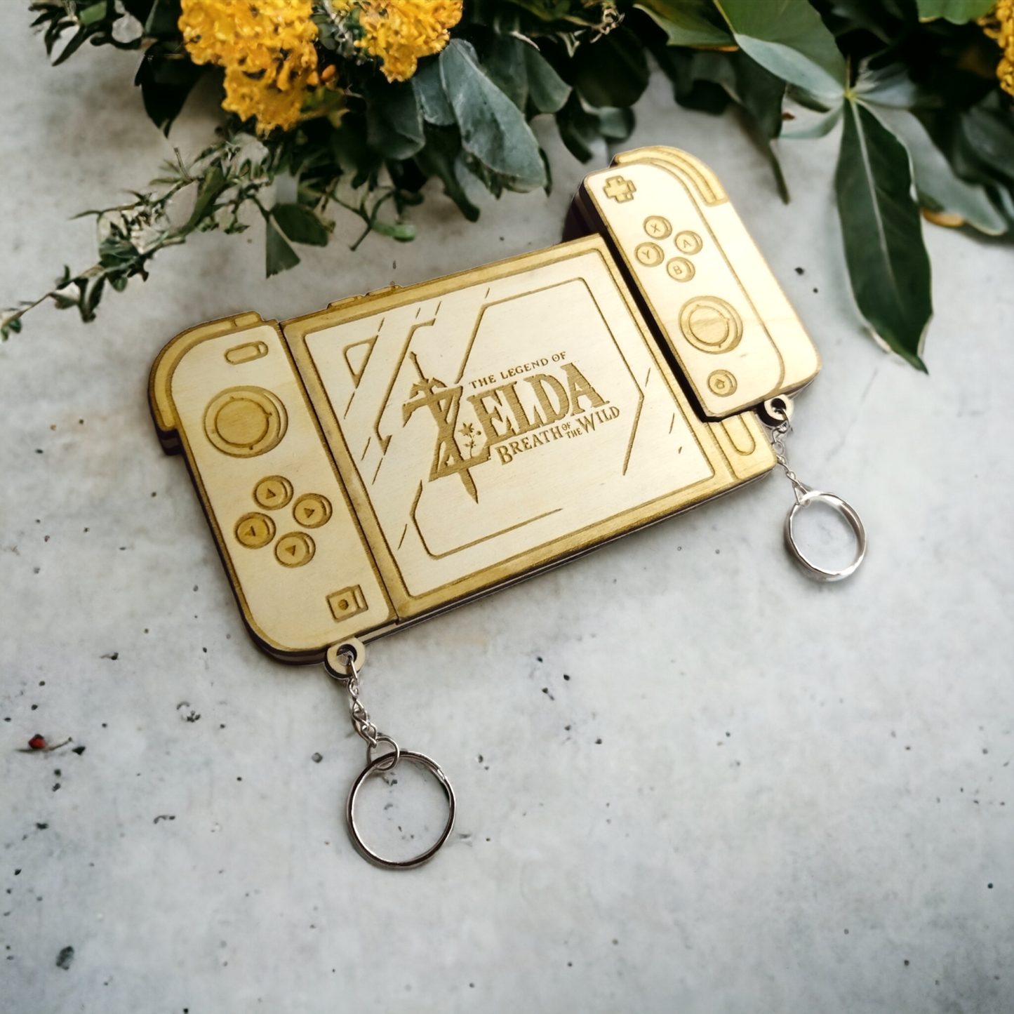 Nintendo Switch Keychain Magnet Wall Mount - Keyring Holder
