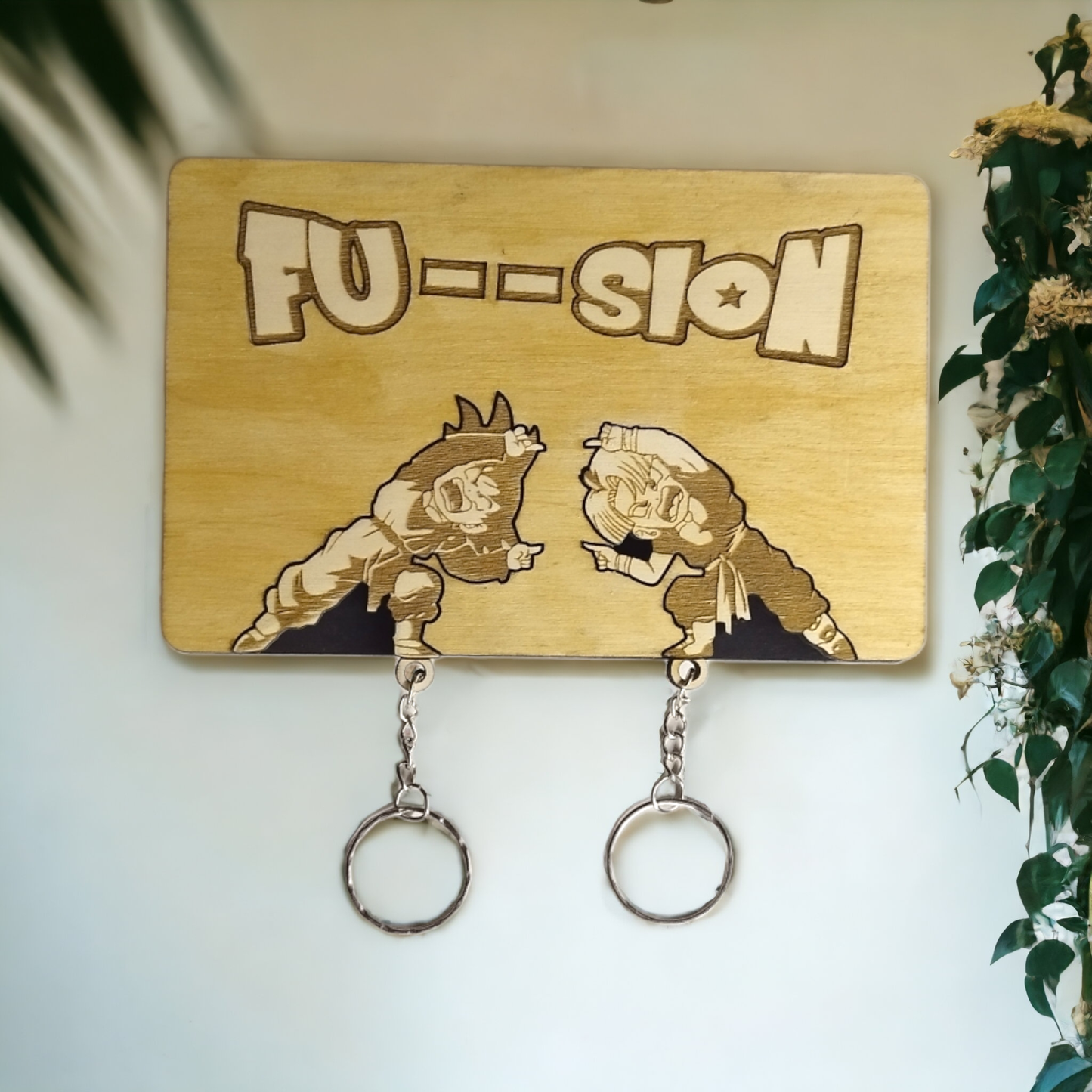 Dragon Ball - Fusion - Keychain Wall Mounted Key Holder - Gamer Gift