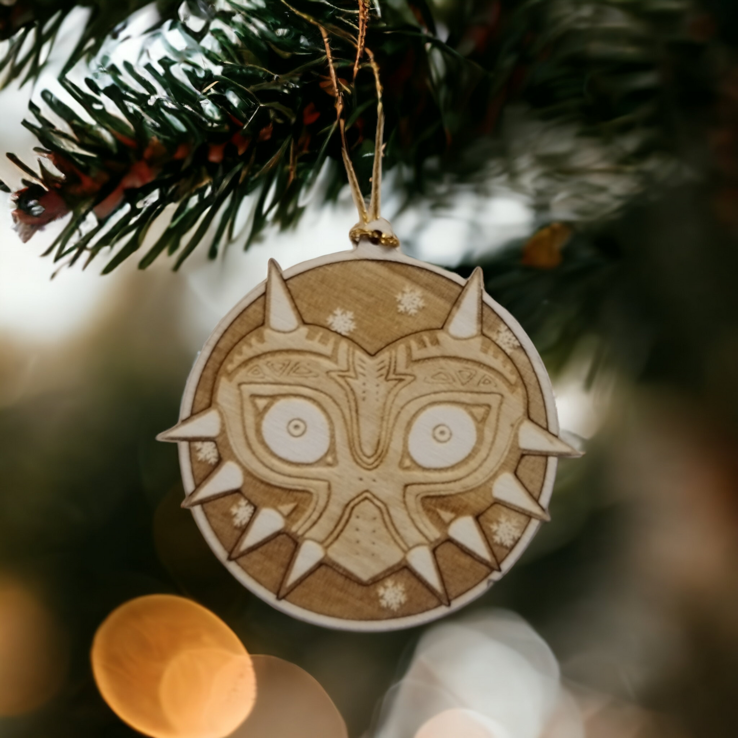 Set of 6 Legend of Zelda Ornaments Wooden Coasters - Handmade Gift - Housewarming - Wood Kitchenware