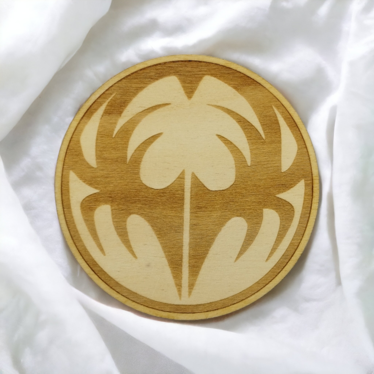 Set of 6 Kiss Wooden Coasters - Handmade Gift - Housewarming - Wood Kitchenware - Rock Band