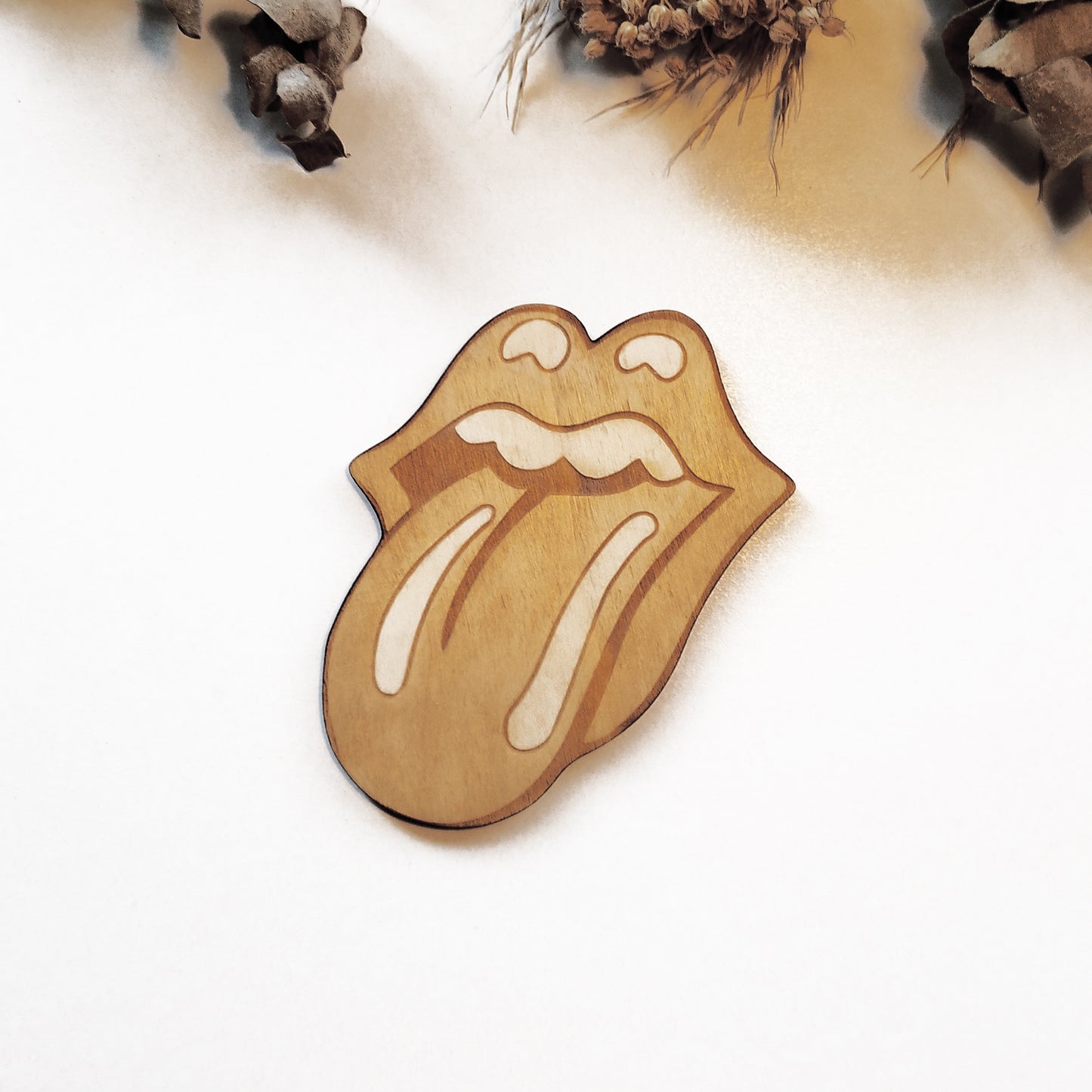 Set of 6 Rock Bands Wooden Coasters - Handmade Gift - Housewarming - Wood Kitchenware - Rock Band