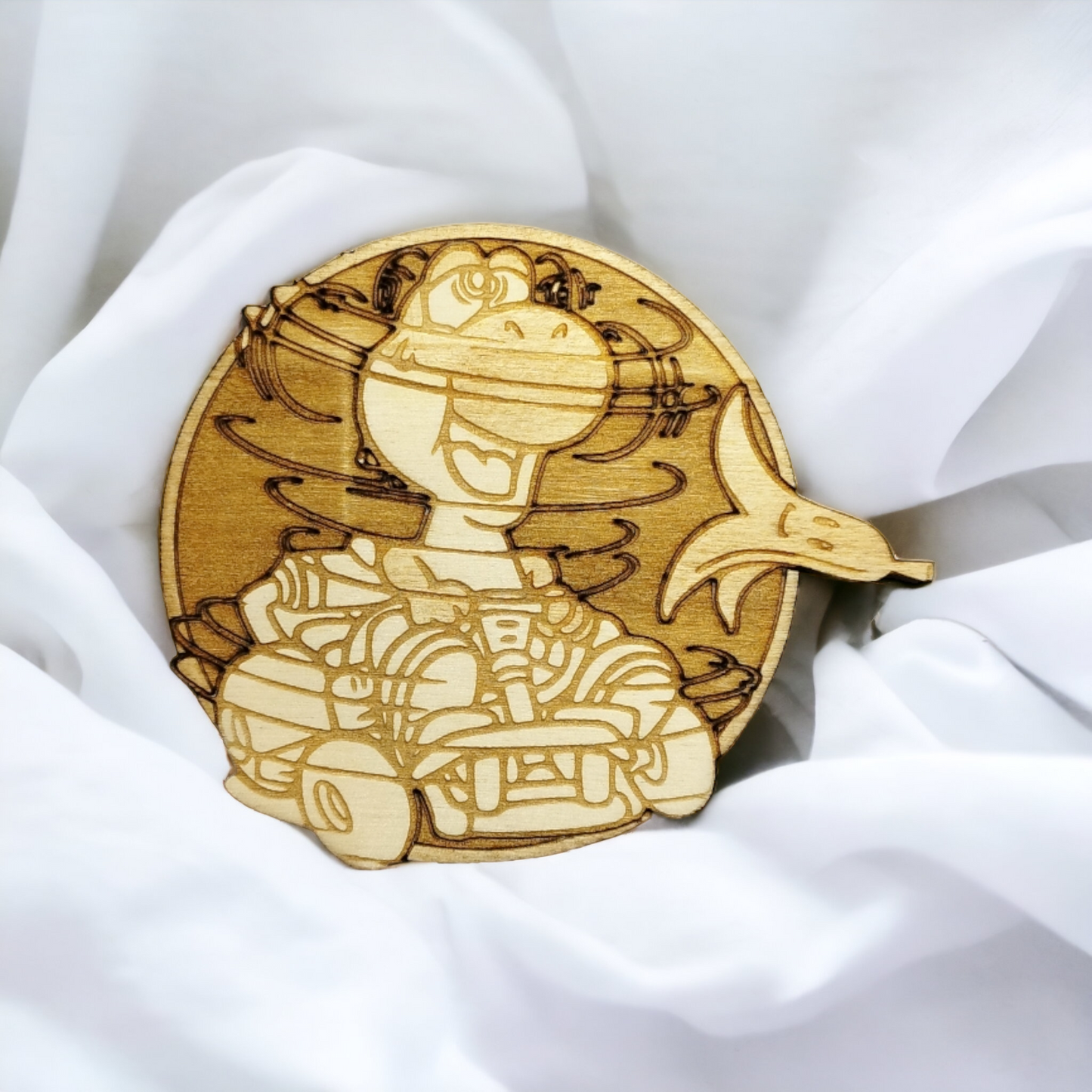 Set of 6 Mario Kart Wooden Coasters - Handmade Gift - Housewarming - Wood Kitchenware - Guardians of The Galaxy