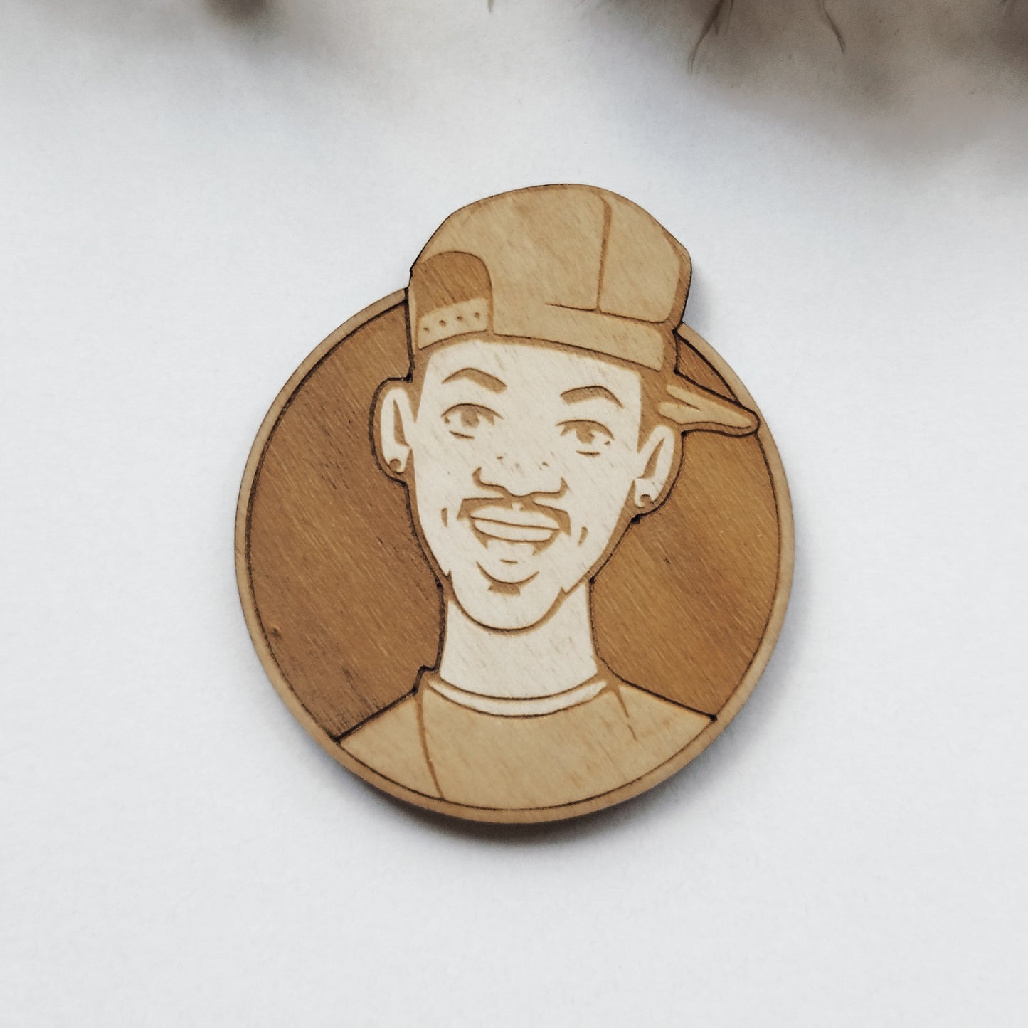 Set of 3 Fresh Prince of Belair Wooden Coasters - Handmade Gift - Housewarming - Wood Kitchenware