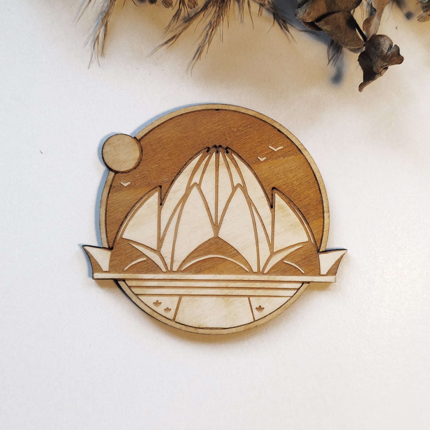 Cities and Monuments Wooden Coasters - Handmade Gift - Housewarming - Wood Kitchenware