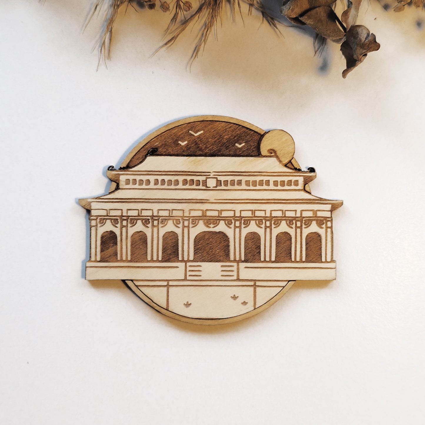 Cities and Monuments Wooden Coasters - Handmade Gift - Housewarming - Wood Kitchenware