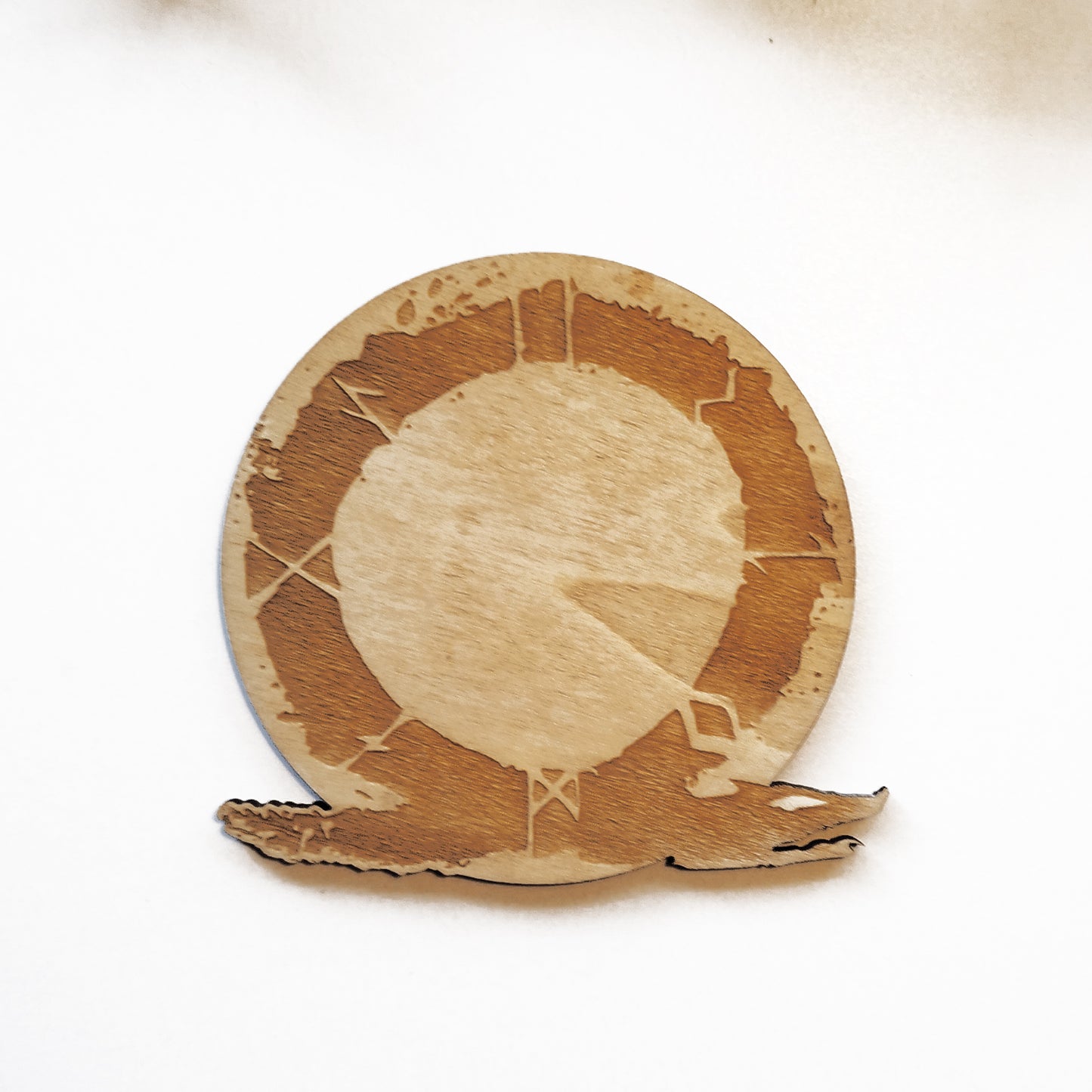 Set of 6 God of War Wooden Coasters - Handmade Gift - Housewarming - Wood Kitchenware