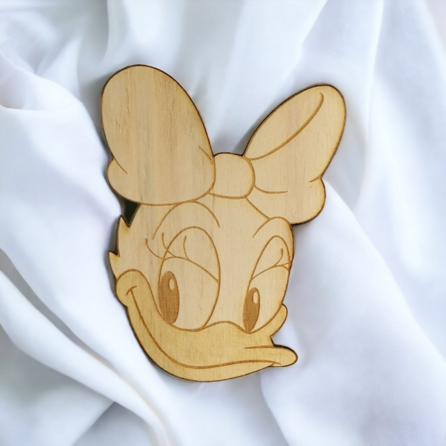 Set of 6 Disney Wooden Coasters - Handmade Gift - Housewarming - Wood Kitchenware - Mickey - Minnie