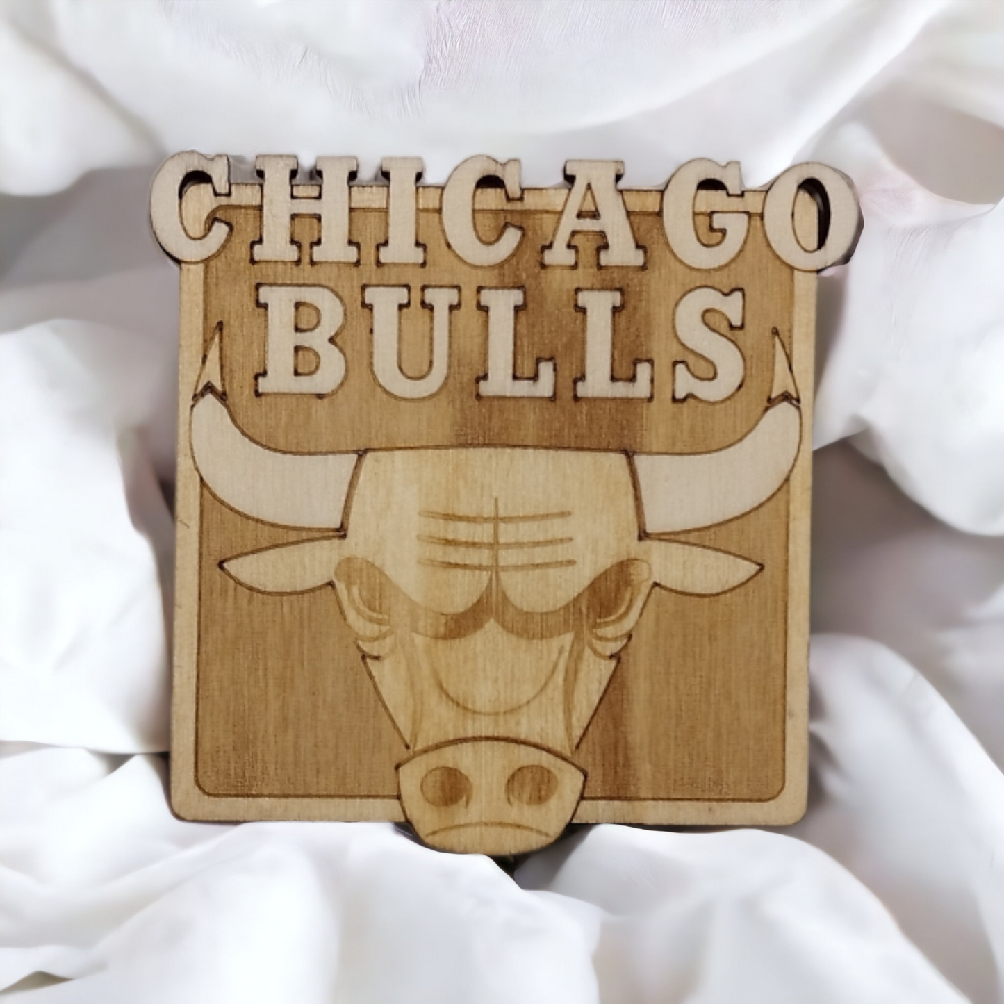 Set of 6 NBA Wooden Coasters - Handmade Gift - Housewarming - Wood Kitchenware