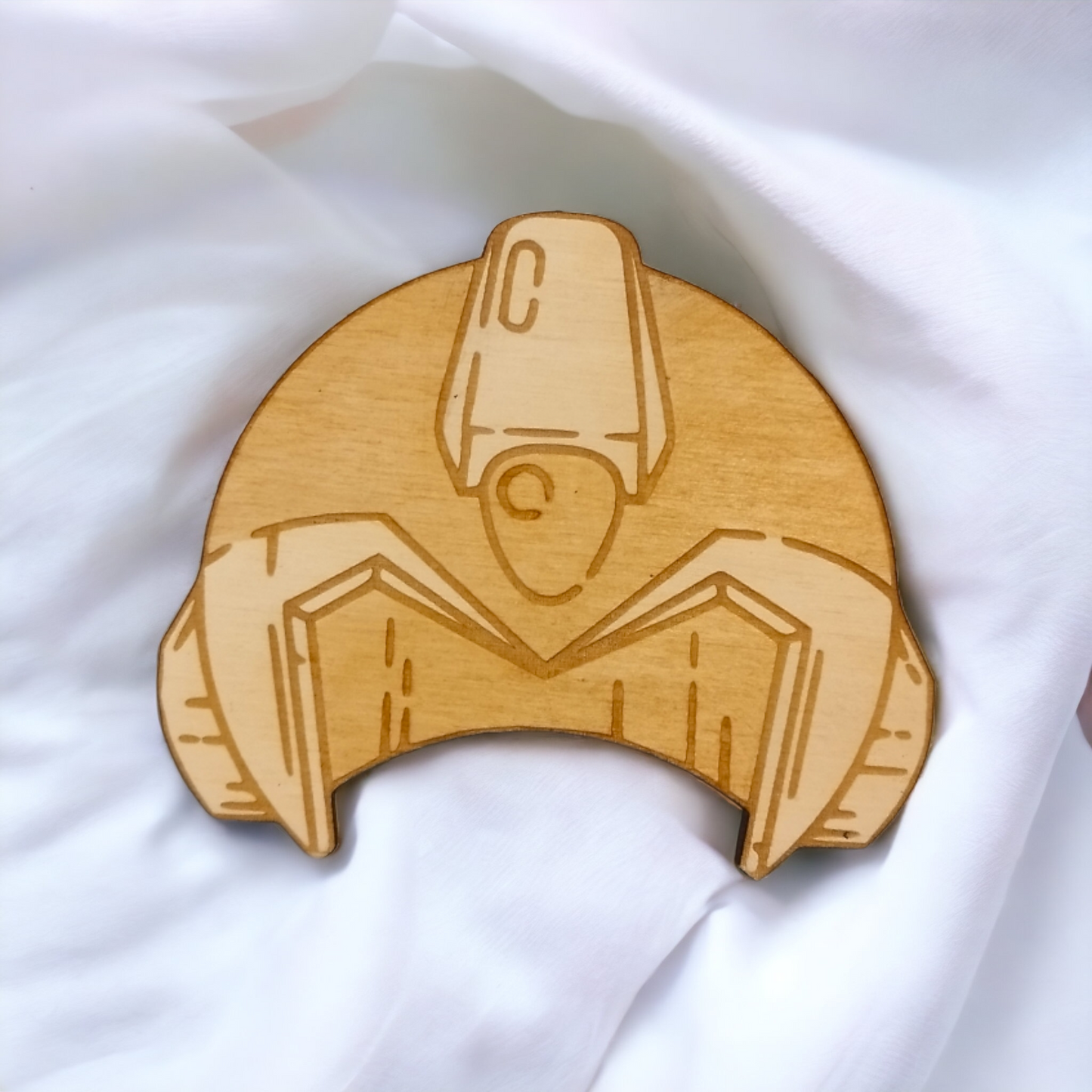 Set of 4 Megaman Wooden Coasters - Handmade Gift - Housewarming - Wood Kitchenware