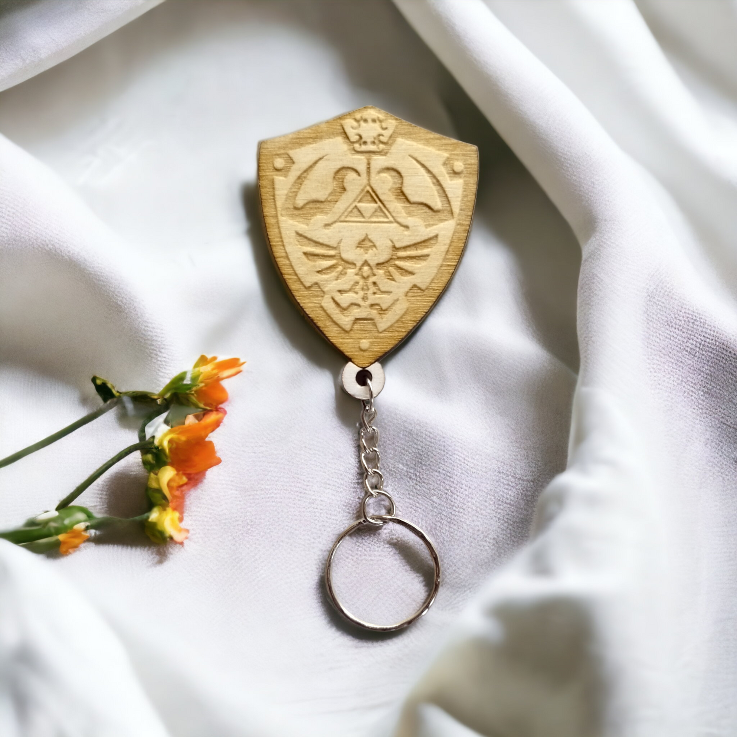Legends of Zelda Keychain Wall Mounted Key Holder - Gamer Gift