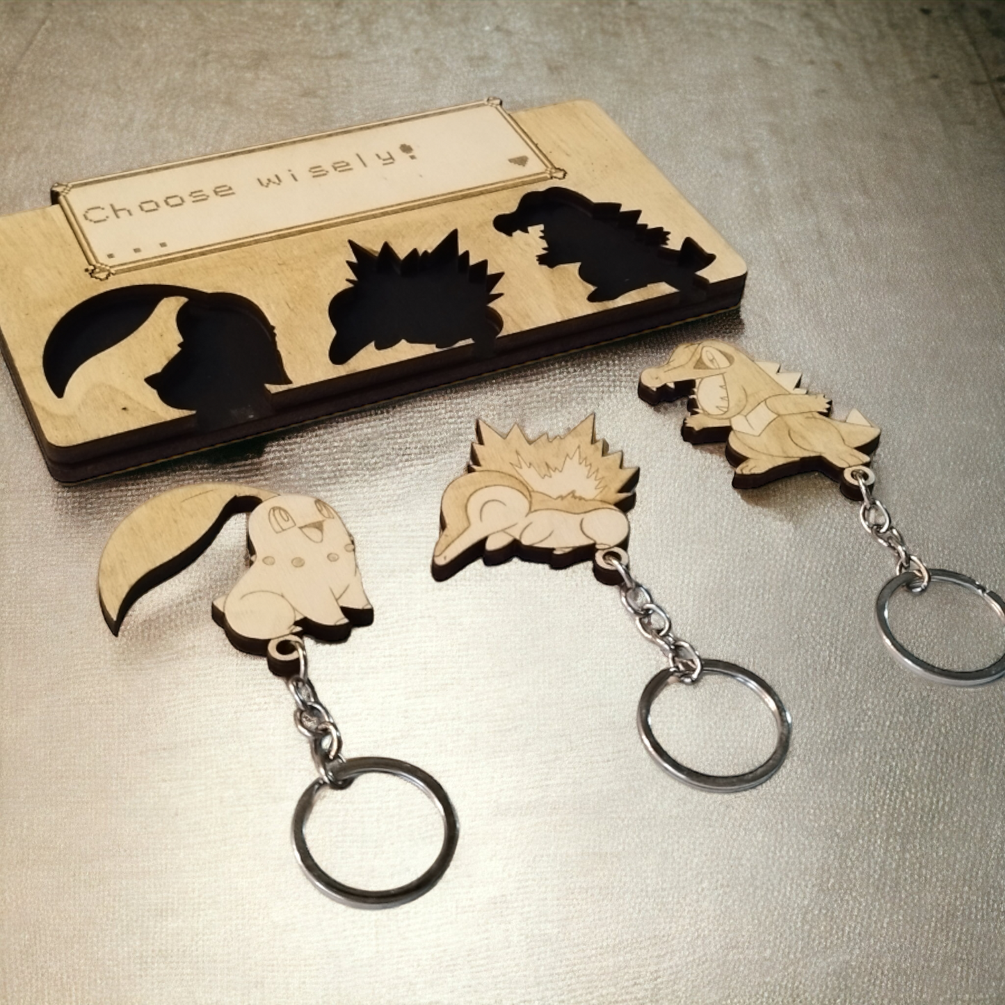 Pokemon Keychain Wall Mounted Key Holder - Geek Keyrings