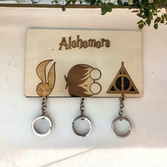 Harry Potter Keychain Wall Mounted Key Holder - Gamer Gift