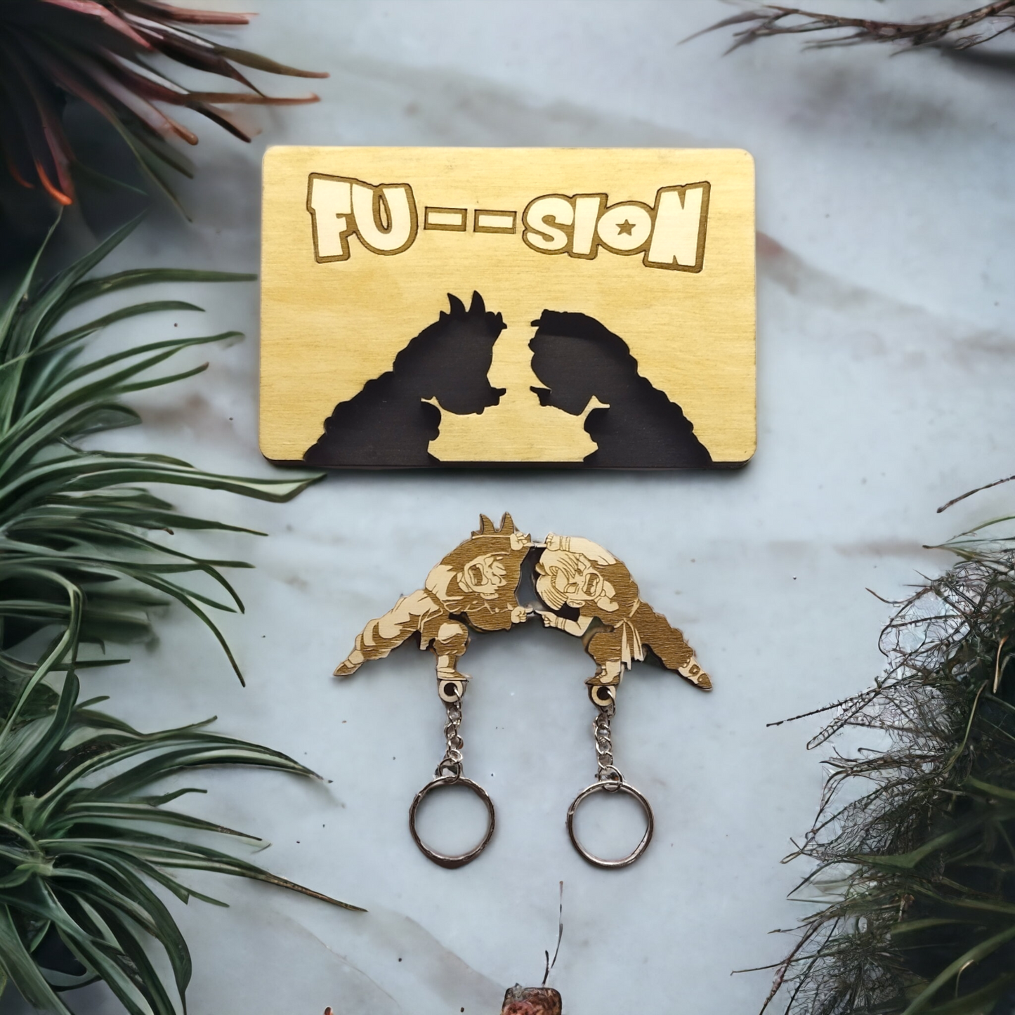 Dragon Ball - Fusion - Keychain Wall Mounted Key Holder - Gamer Gift