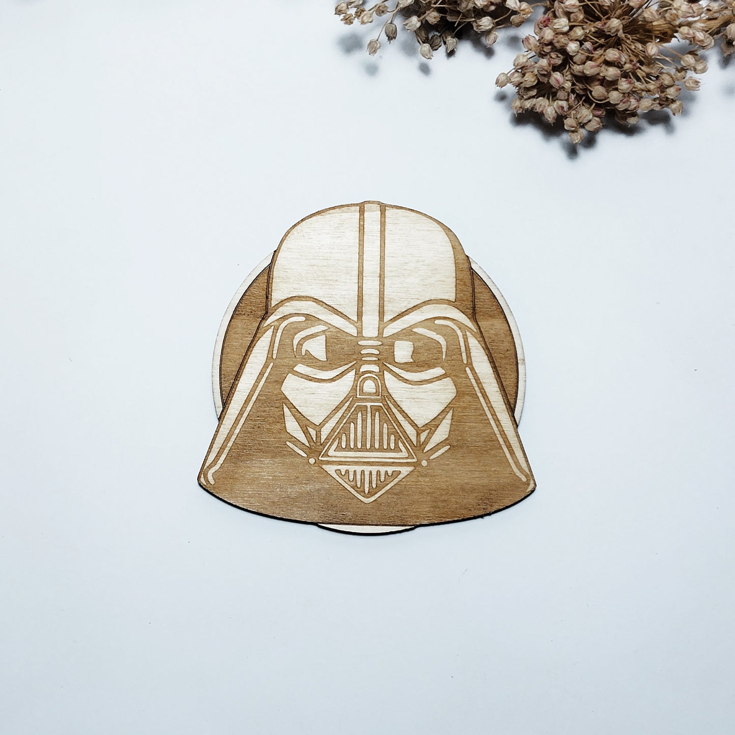Set of 8 Star Wars Wooden Coasters - Handmade Gift - Housewarming - Wood Kitchenware