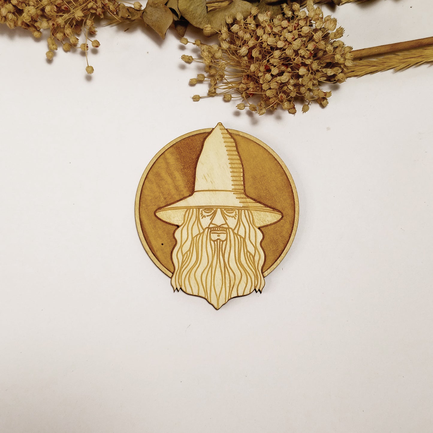 Set of 9 Lord of The Rings Wooden Coasters - Handmade Gift - Housewarming - Wood Kitchenware - LOTR