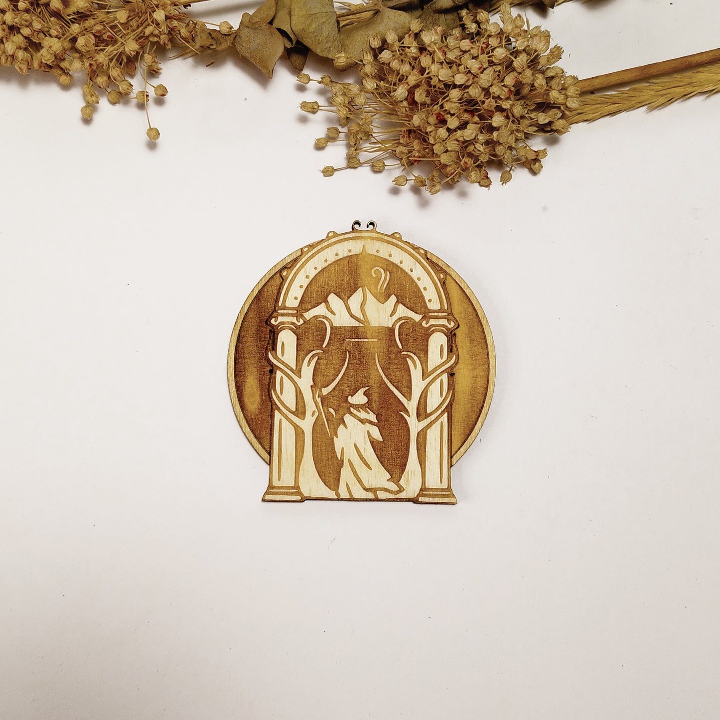 Set of 9 Lord of The Rings Wooden Coasters - Handmade Gift - Housewarming - Wood Kitchenware - LOTR
