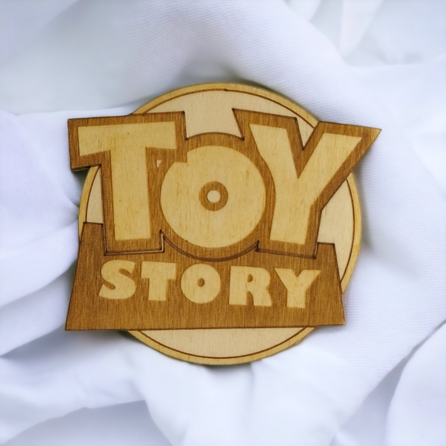 Set of 6 Toy Story Wooden Coasters - Handmade Gift - Housewarming - Wood Kitchenware