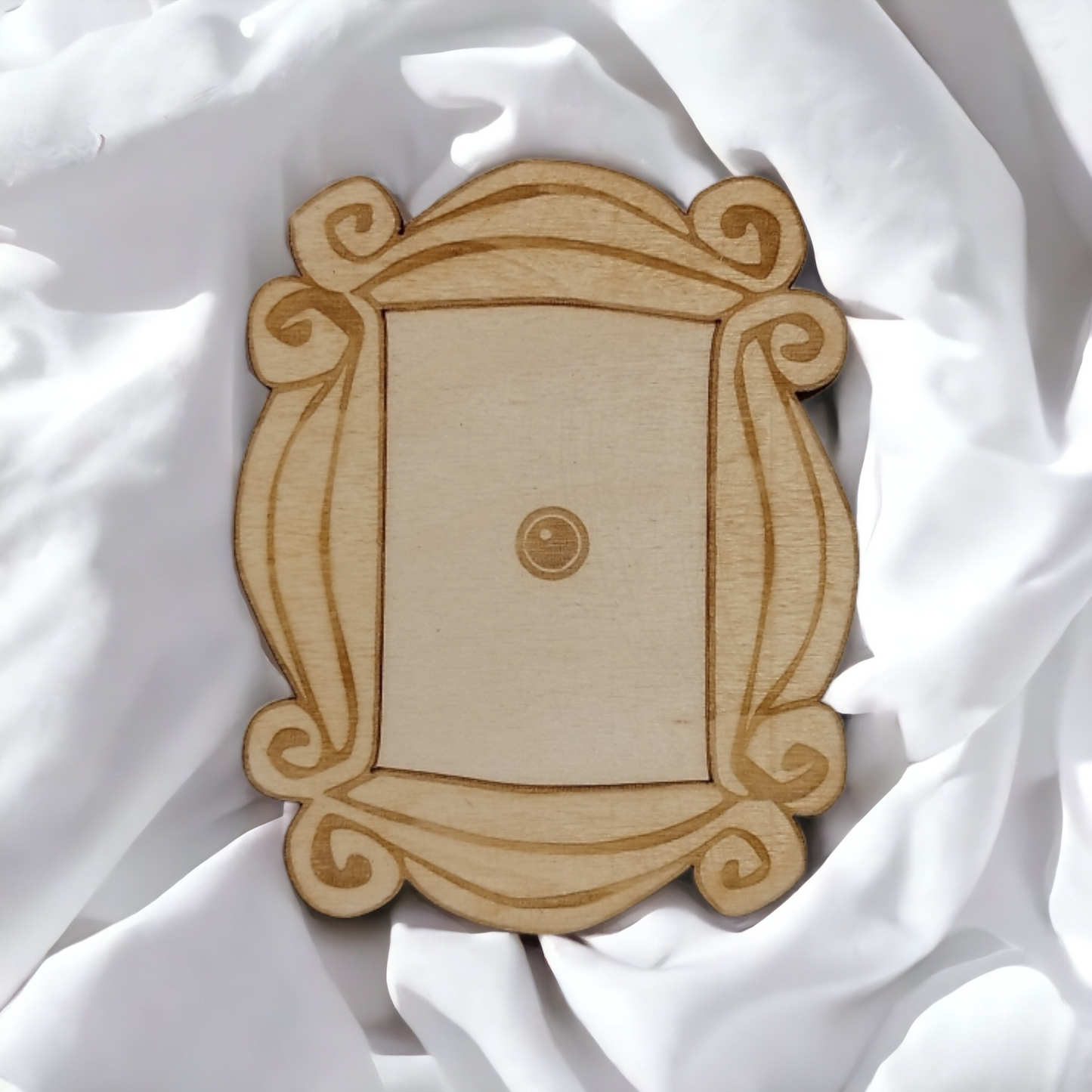 Set of 6 Friends Wooden Coasters - Handmade Gift - Housewarming - Wood Kitchenware